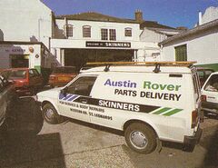 Skinners Parts Department Western Road 1985